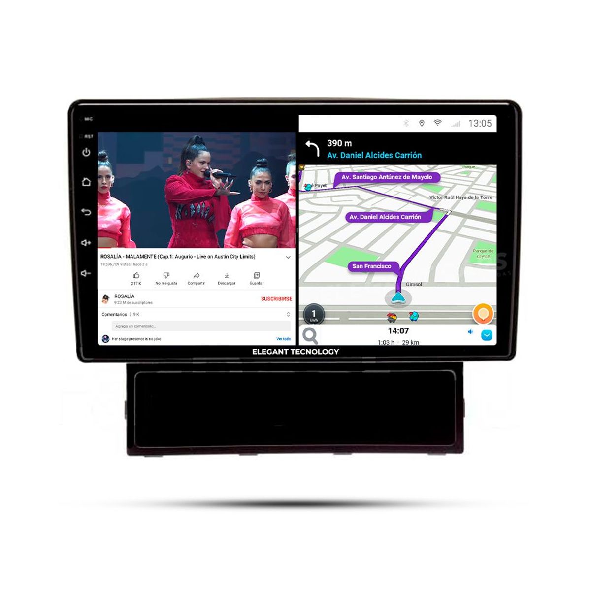 GENERICO - Autoradio Android Pantalla Nissan AD 2006-2022 Carplay +Auto 4GB +64GB
