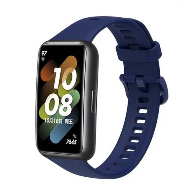 GENERICO - Correa De Silicona Para Huawei Watch Fit 2 - Azul