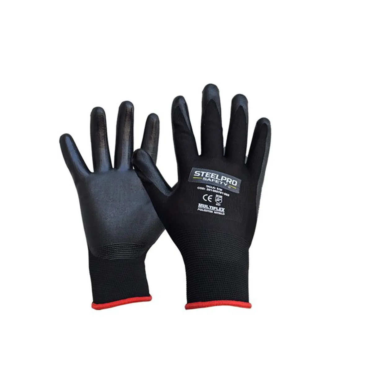 STEELPRO - GUANTE MULTIFLEX POLIESTER NITRILO