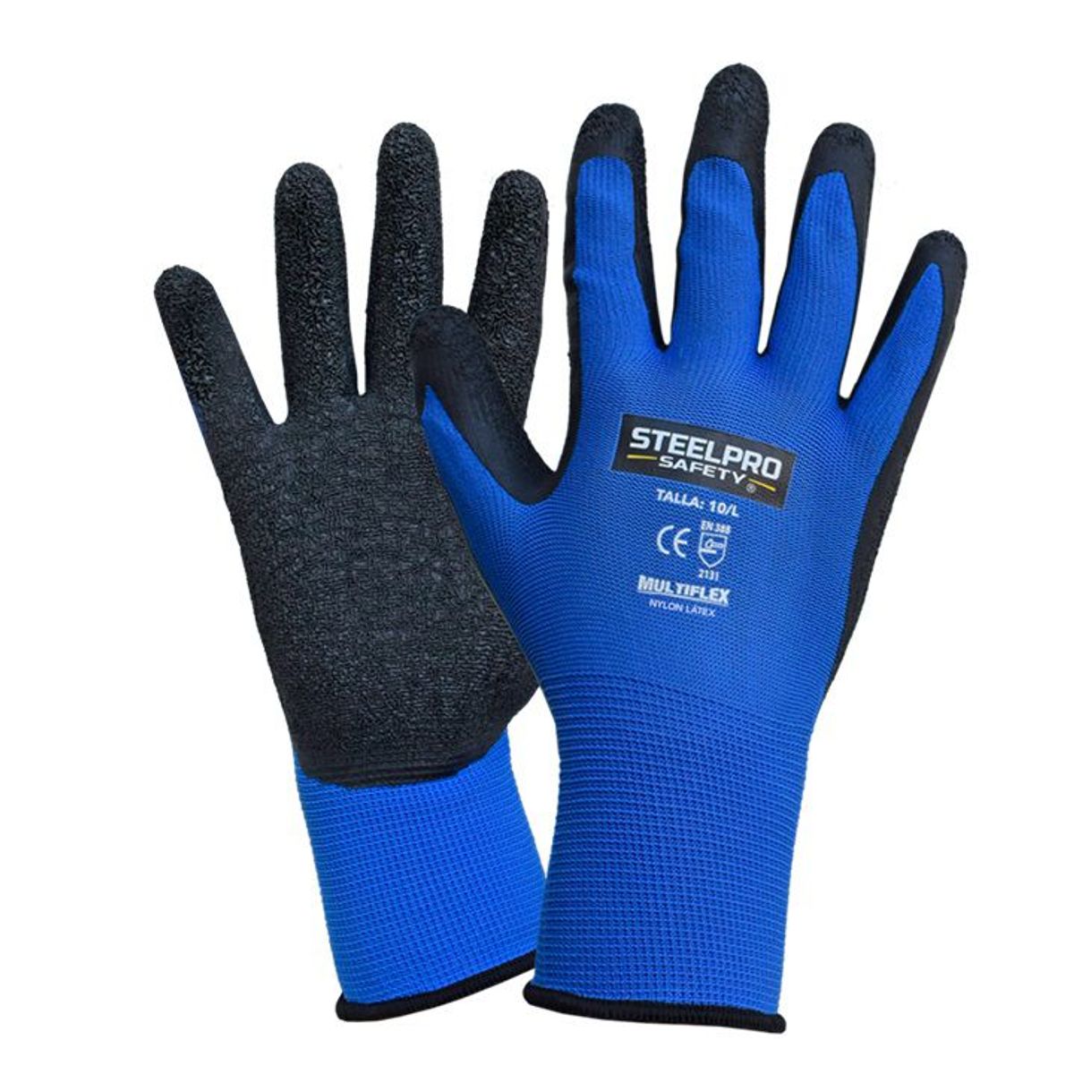 STEELPRO - GUANTE MULTIFLEX NYLON LATEX