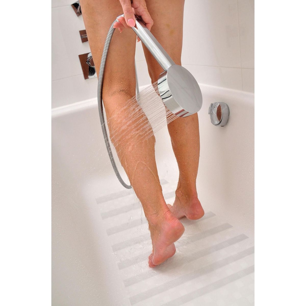 TRUPER - Cinta antideslizante antiderrapante transparente 5m x 25mm áreas húmedas