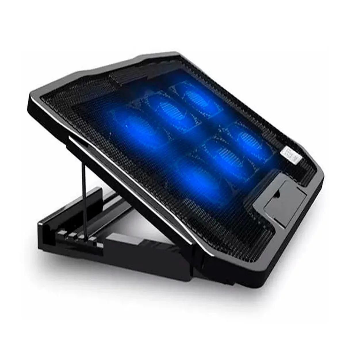 SEISA - Cooler para Laptop Notebook de 6 Ventiladores Cybercool Ajustable