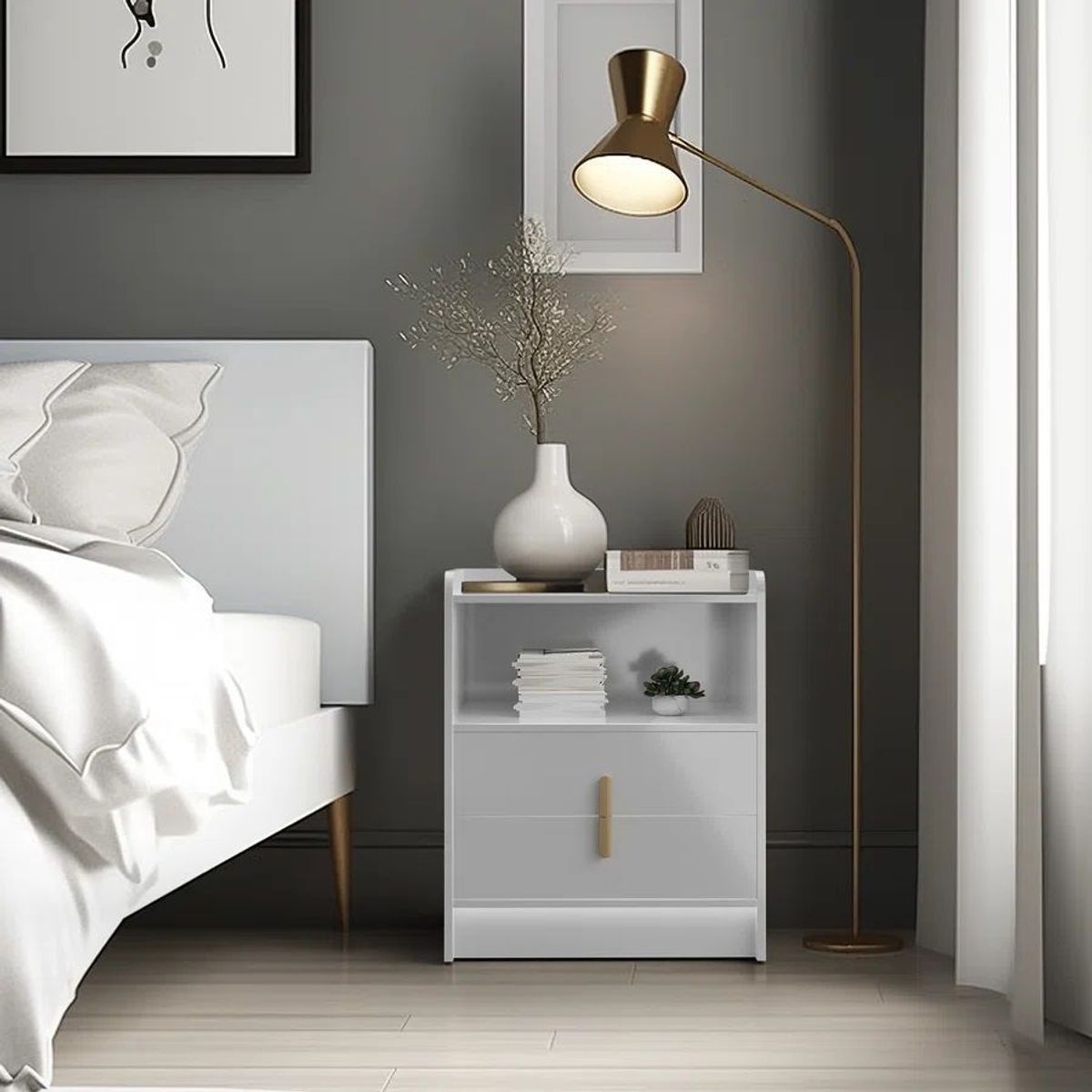 73 EXPERIENCE - Velador Cleiber - Blanco - 73 Experience