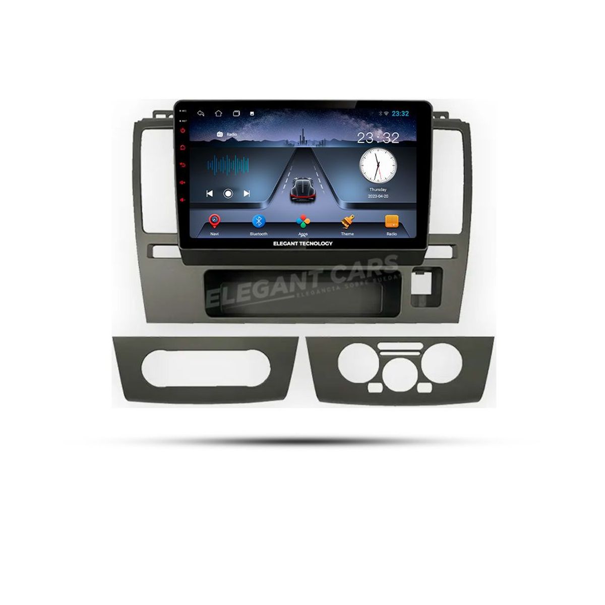 GENERICO - Autoradio Android Pantalla Nissan Tiida 2005-2011 Carplay +Auto 4GB +64GB