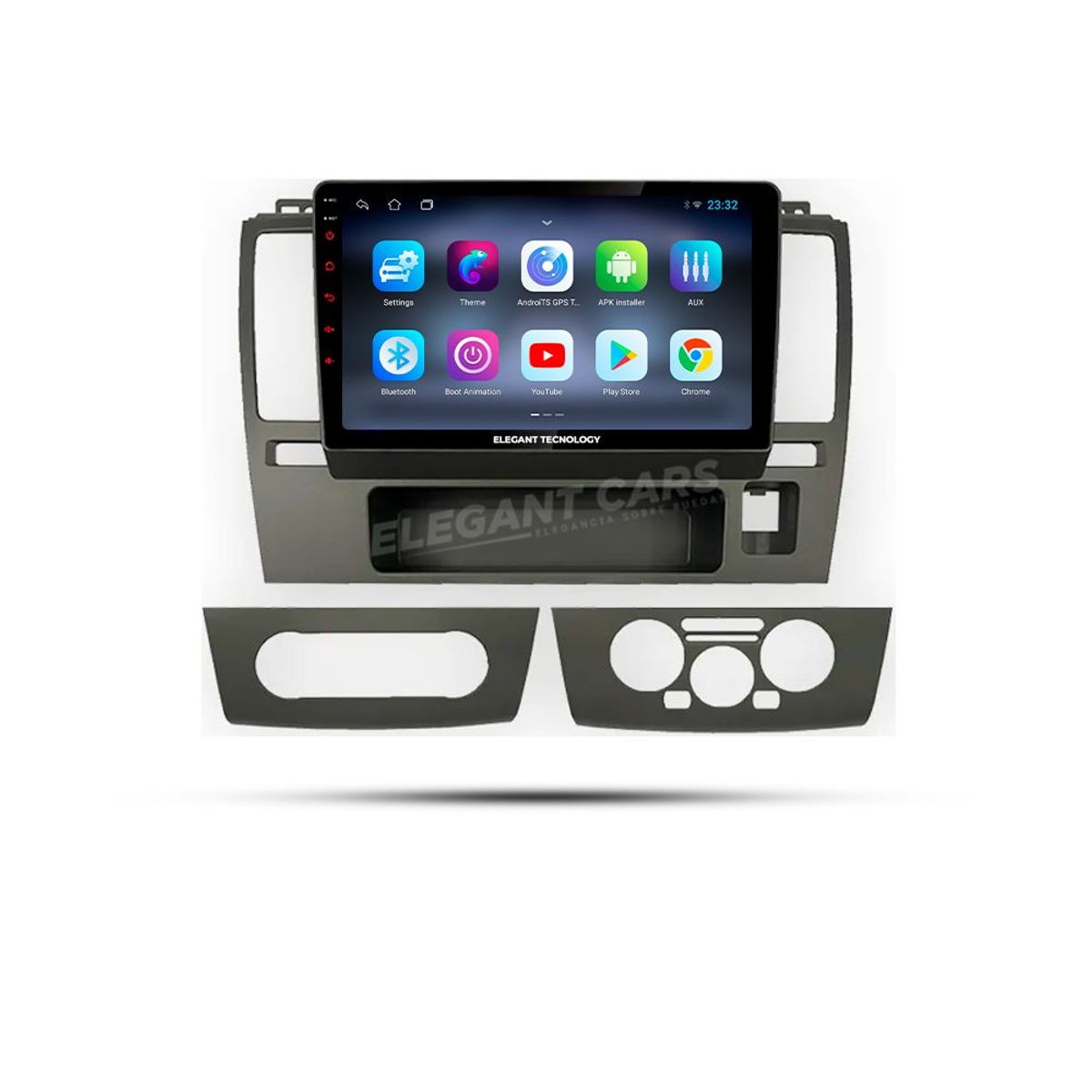 GENERICO - Autoradio Android Pantalla Nissan Tiida 2005-2011 Carplay +Auto 4GB +64GB