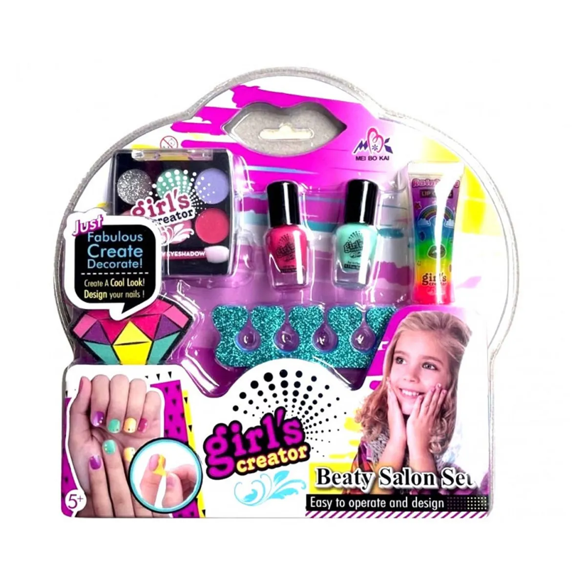 GENERICO - Set de Pintauñas para Niñas