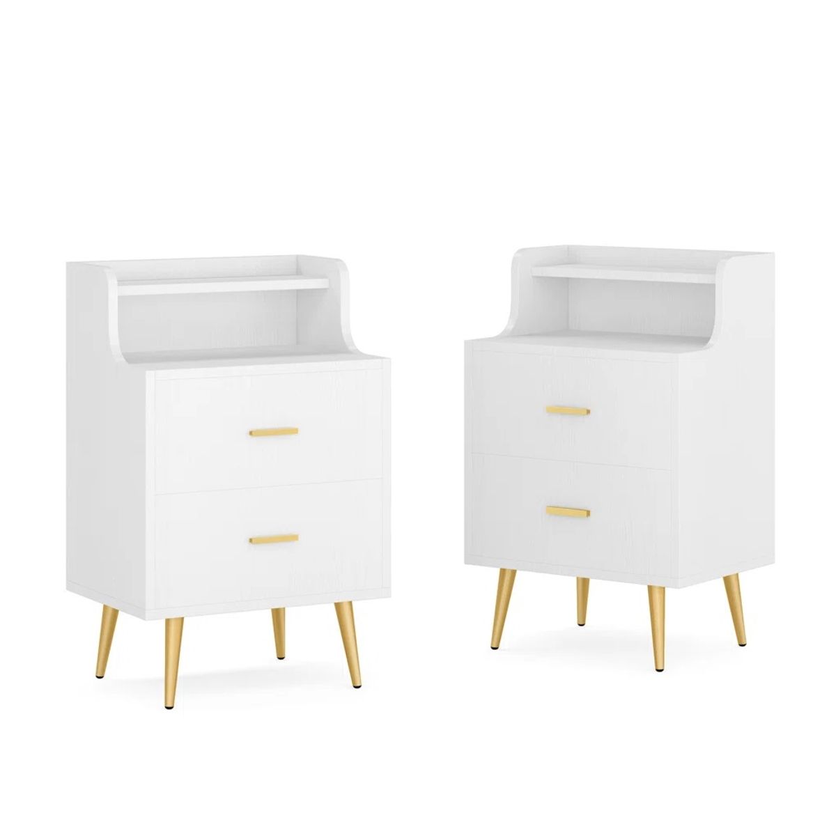 73 EXPERIENCE - Velador Partwo x2 - Blanco - 73 Experience