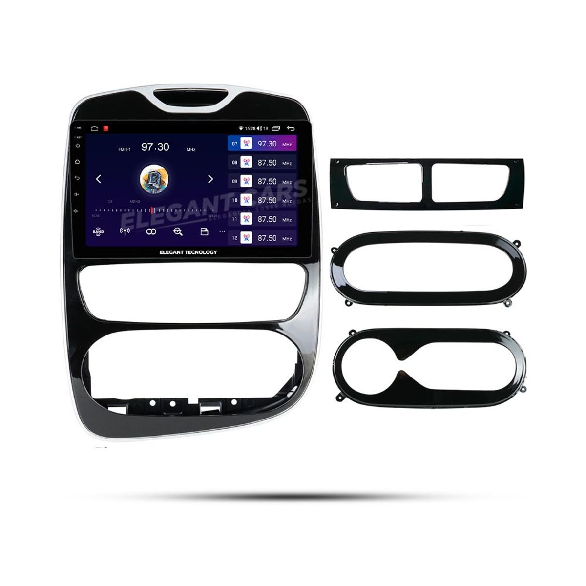 GENERICO - Autoradio Android Pantalla Renault Clio 2012-2017 Carplay +Auto 4GB +64GB