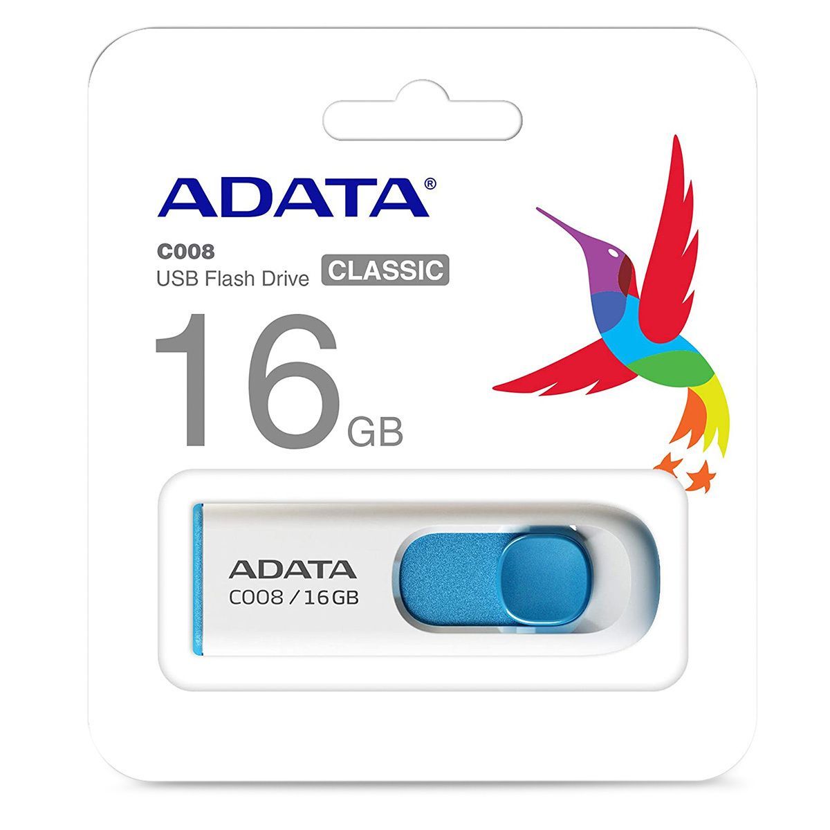 ADATA - Memoria USB Clasica 16GB  ADATA C008