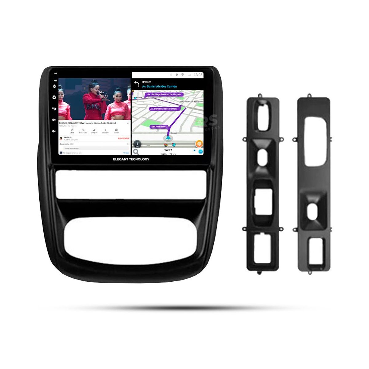 GENERICO - Autoradio Android Pantalla Renault Duster 2010-2015 Carplay +Auto 4GB +64GB