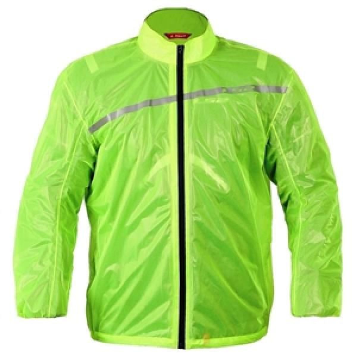 GENERICO - CASACA MOTO CORTAVIENTO LS2 IMPERMEABLE AMARILLO NEON