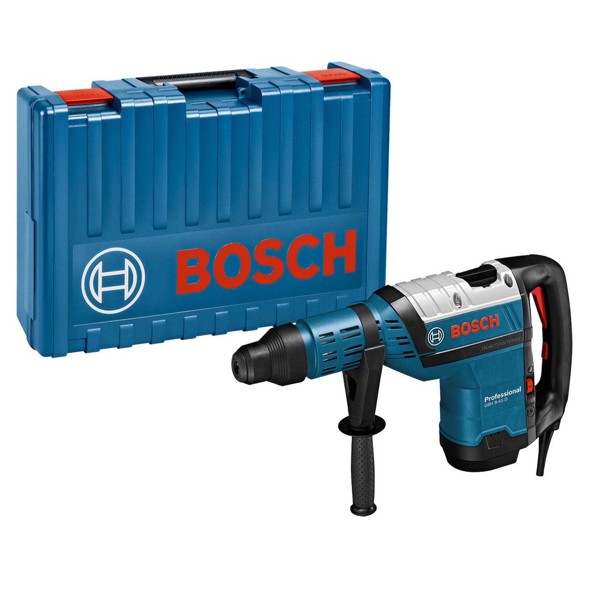 BOSCH - Rotomartillo SDS Max 1500W 125J Bosch GBH 8-45 D