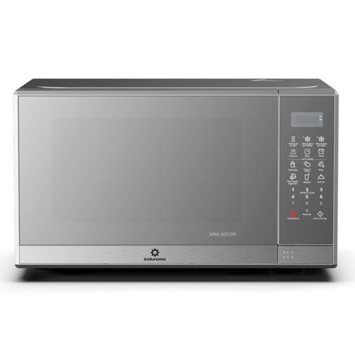 INDURAMA - Horno microondas Indurama MWI-20TCRP Croma 20L