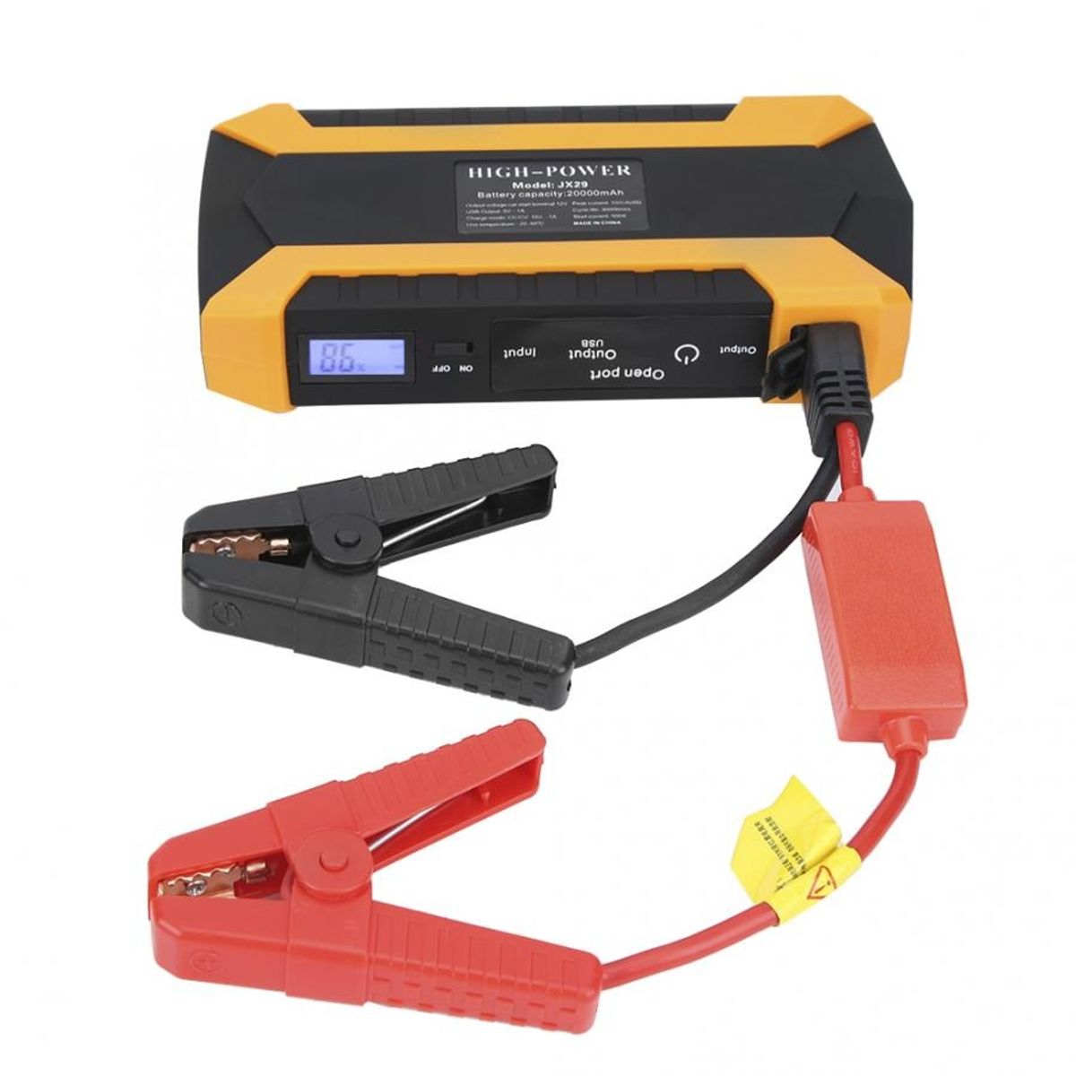 GENERICO - Arrancador de Bateria de Auto Portatil  mas compresor