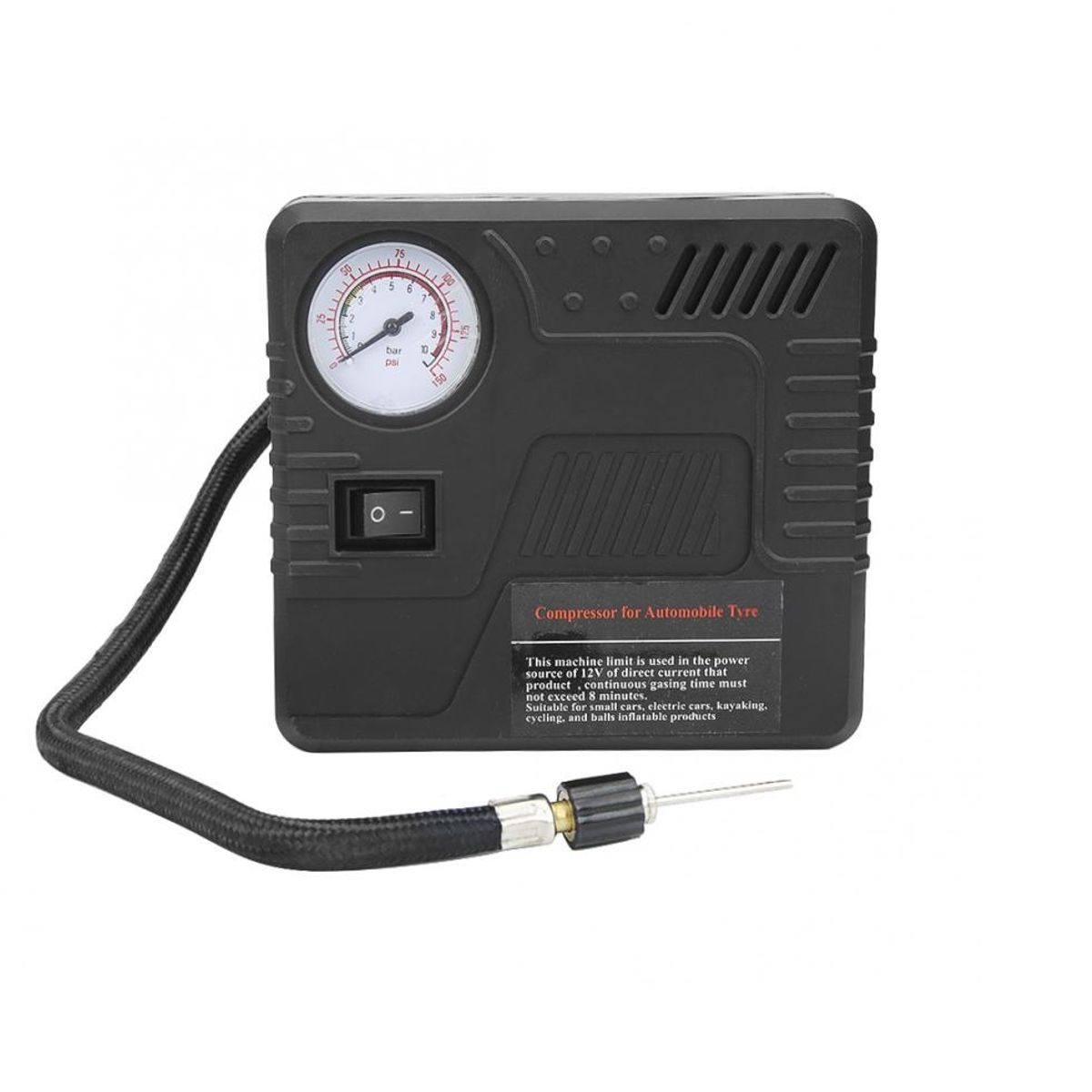 GENERICO - Arrancador de Bateria de Auto Portatil  mas compresor