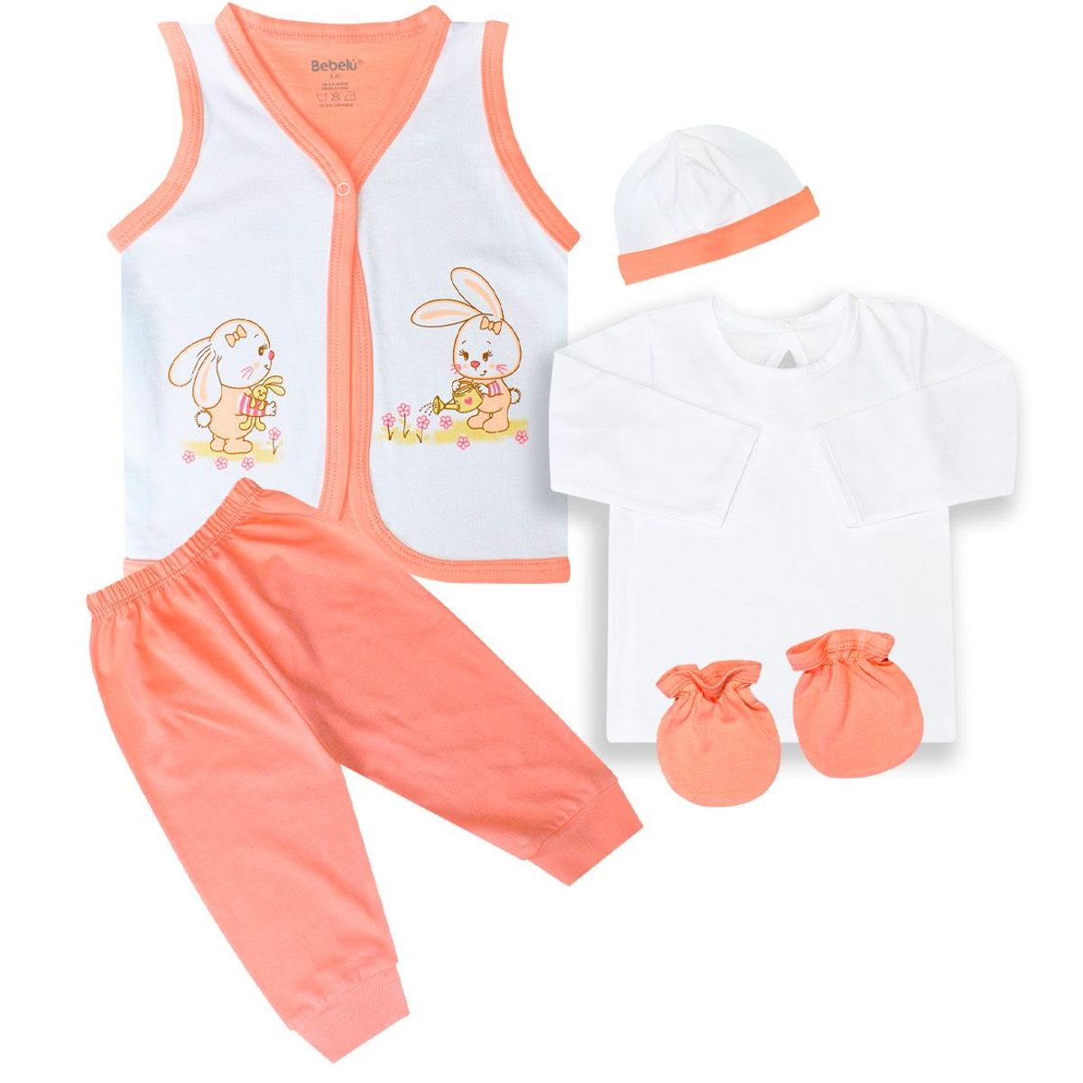 BEBELU - Ajuar Jersey Bebé Niña Bebelú