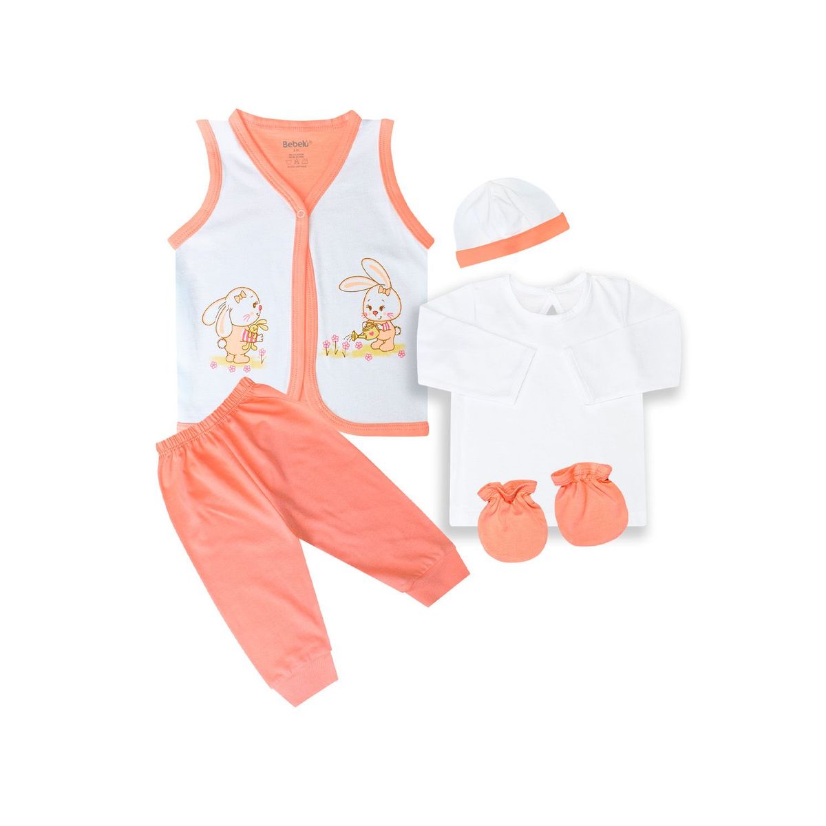 BEBELU - Ajuar Jersey Bebé Niña Bebelú
