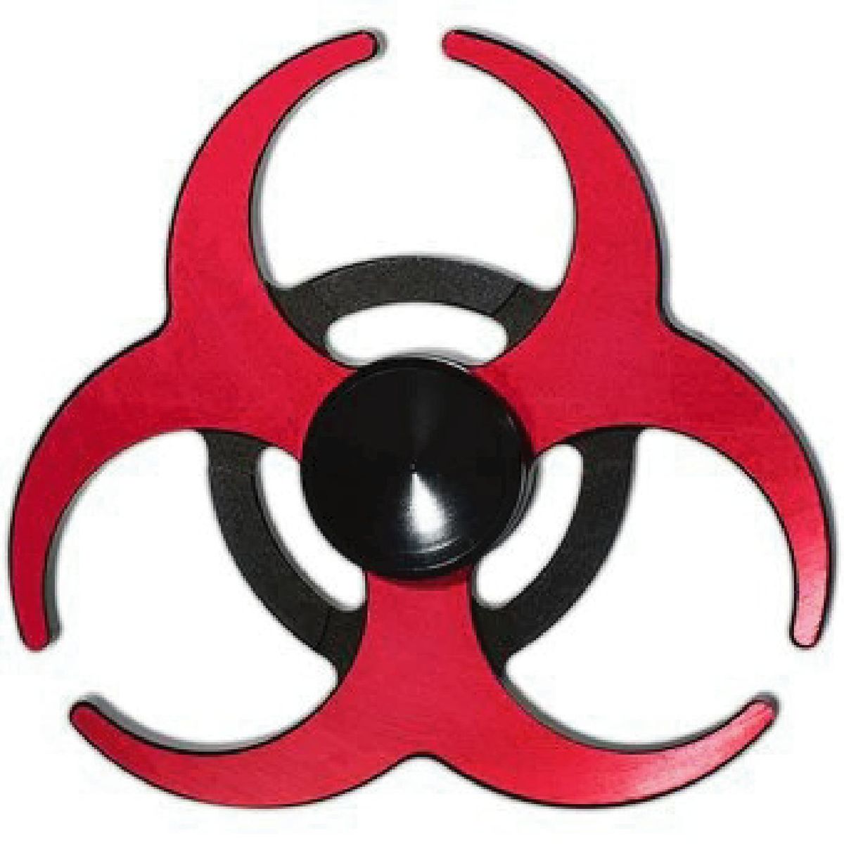 GENERICO - Spinner Hand Fidget Ninja Star Anti Estres Biohazard