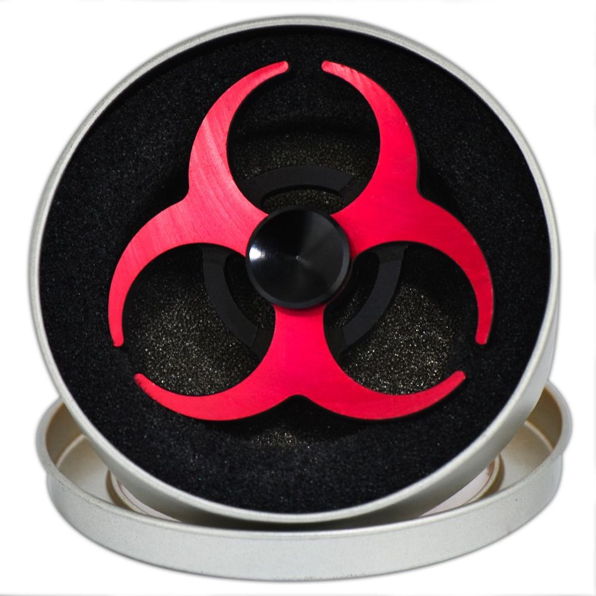 GENERICO - Spinner Hand Fidget Ninja Star Anti Estres Biohazard
