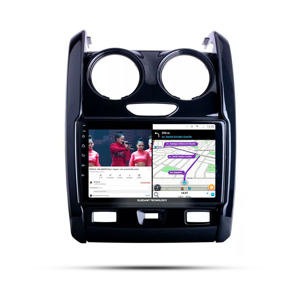 GENERICO - Autoradio Android Pantalla Renault Oroch Duster 2015-2021Carplay +Auto 4GB +64GB