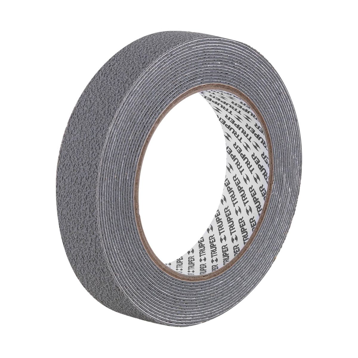TRUPER - Cinta antideslizante antiderrapante Gris 5m x 25mm áreas húmedas