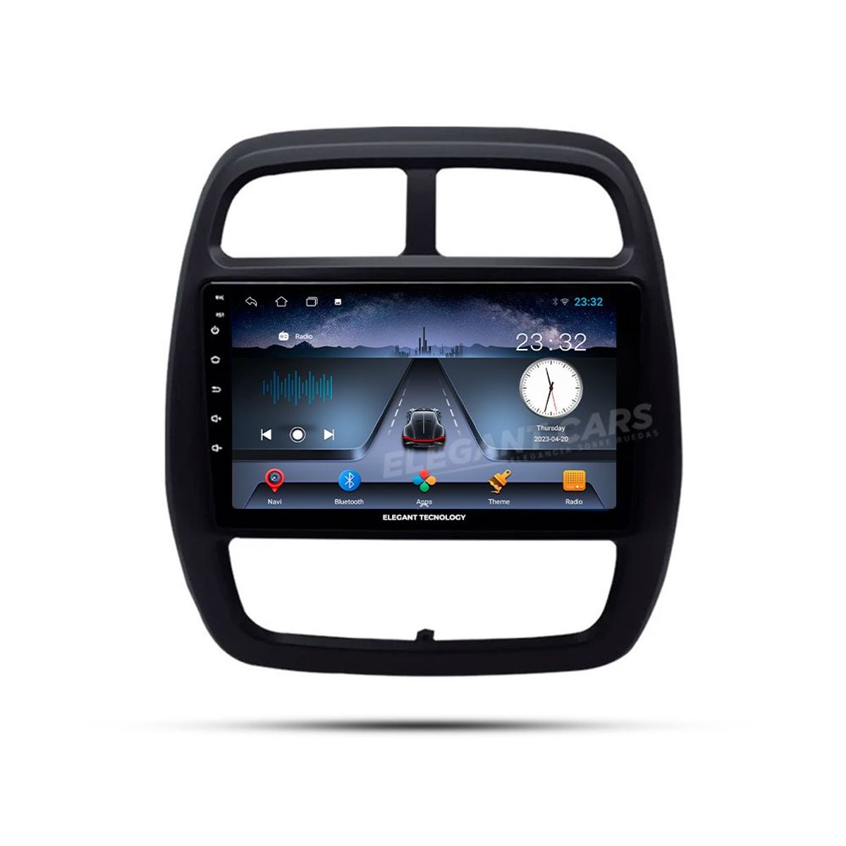 GENERICO - Autoradio Android Pantalla Renault Kiwid 2017-2019 Carplay +Auto 4GB +64GB