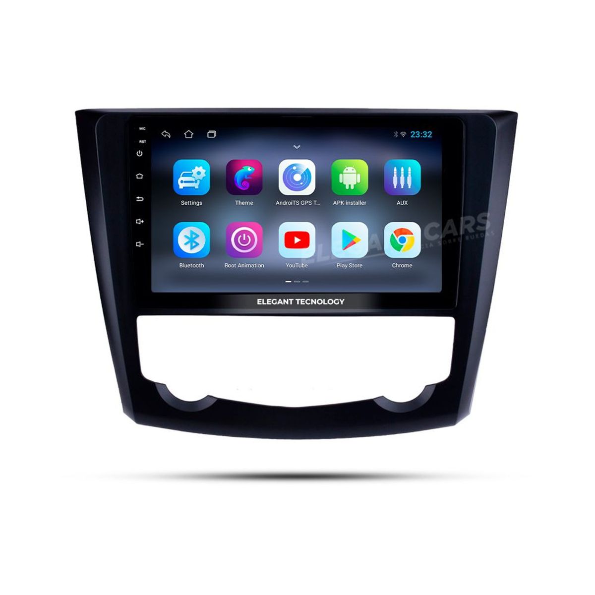 GENERICO - Autoradio Android Pantalla Renault Kadjar 2016-2017 Carplay +Auto 4GB +64GB