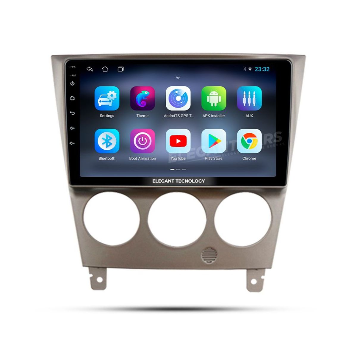 GENERICO - Autoradio Android Pantalla Subaru Impreza 2003-2006 Carplay +Auto 4GB +64GB