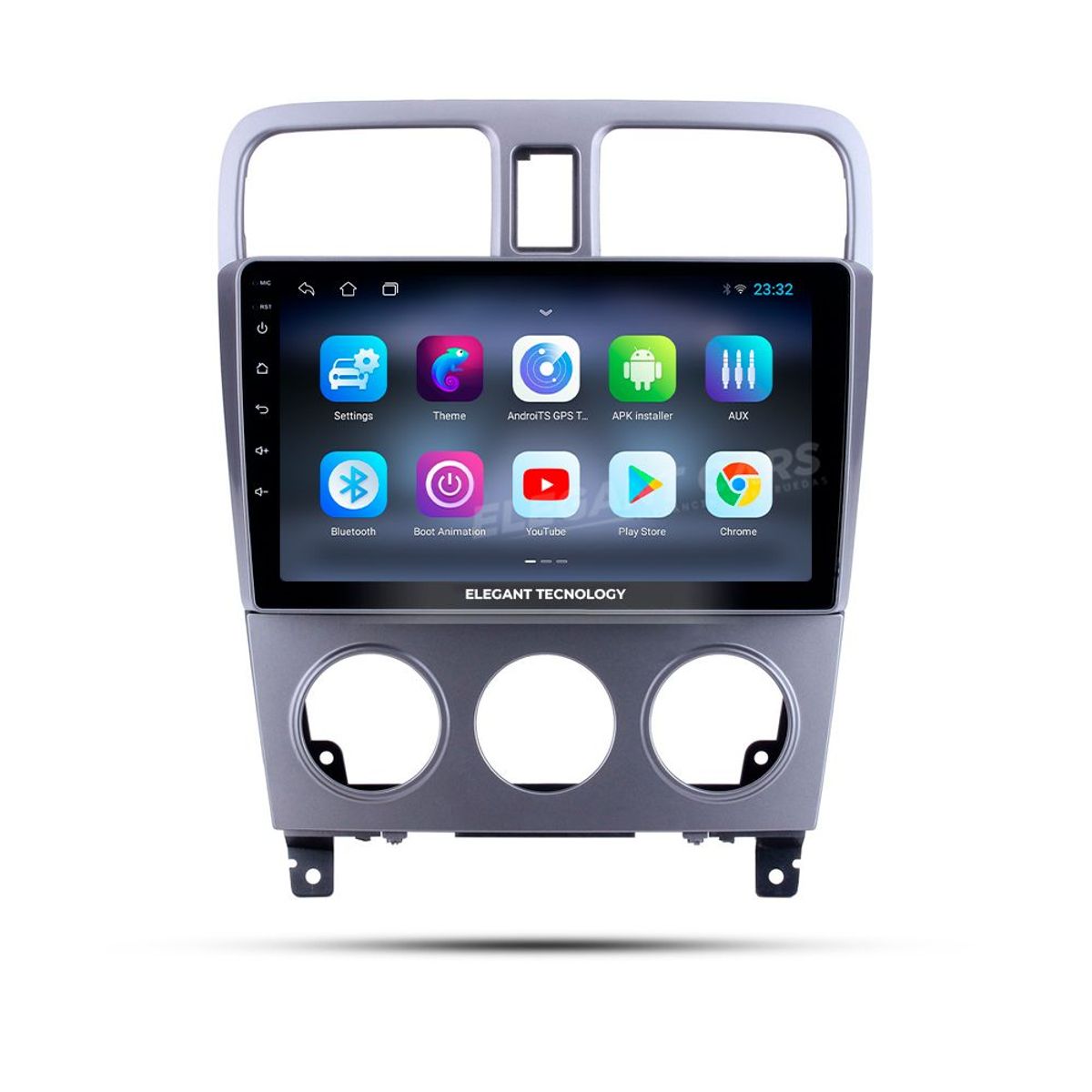 GENERICO - Autoradio Android Pantalla Subaru Impreza Forester AC Manual 2004-2008 Carplay +Auto 4GB +64GB