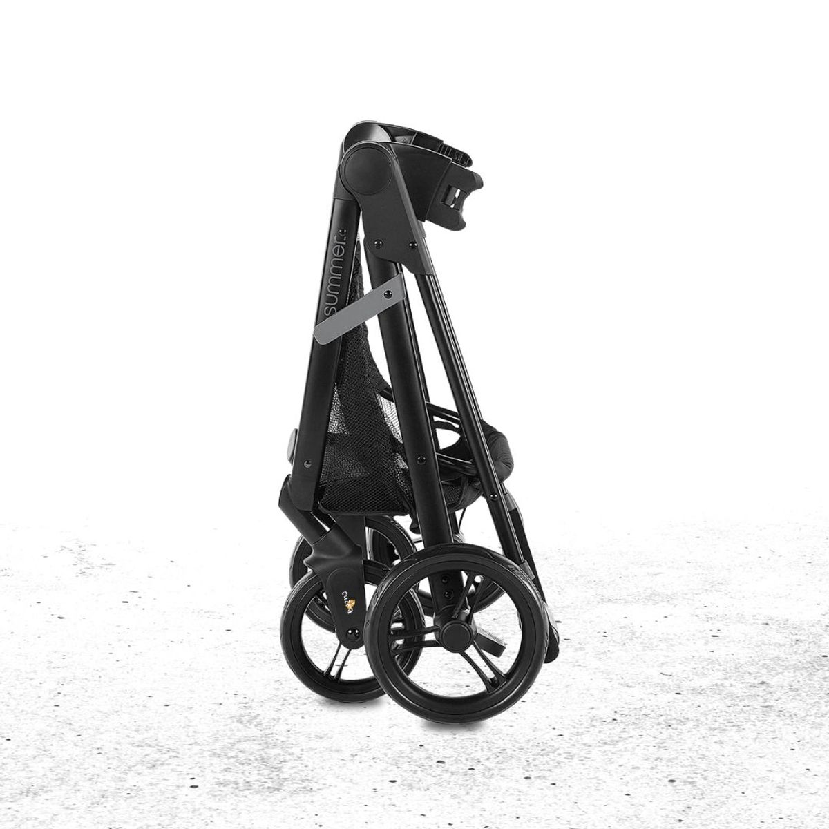 SUMMER - Coche Jogger Deportivo Moisés para Bebé «MYRIA» Black Onix