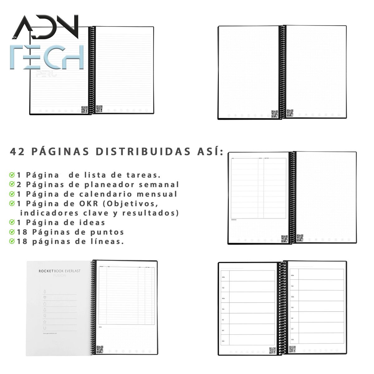 ROCKETBOOK - ROCKETBOOK FUSSION.