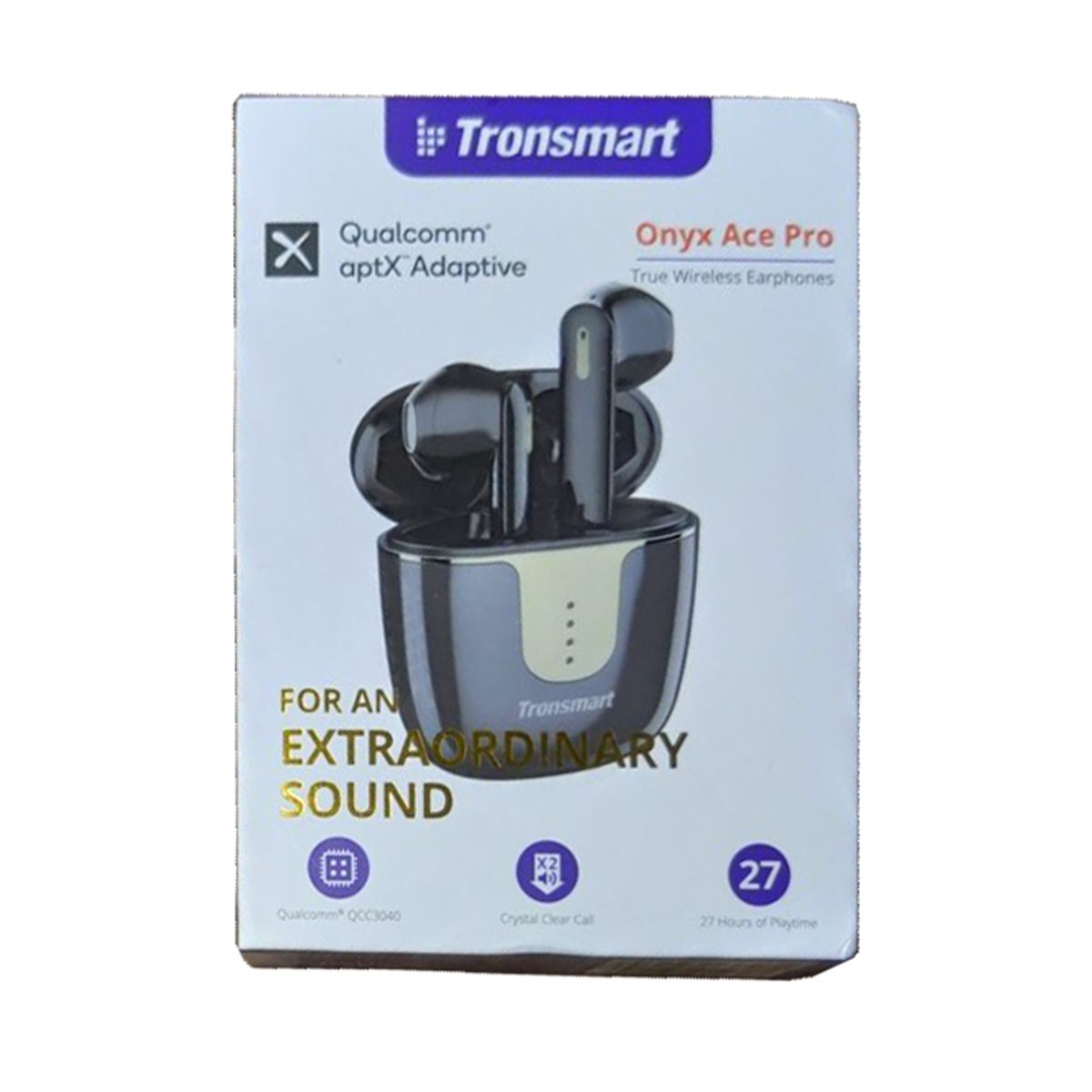 TRONSMART - Audifonos Tronsmart Onyx Ace Pro Bluetooth 5.2  con Aptx - Negro