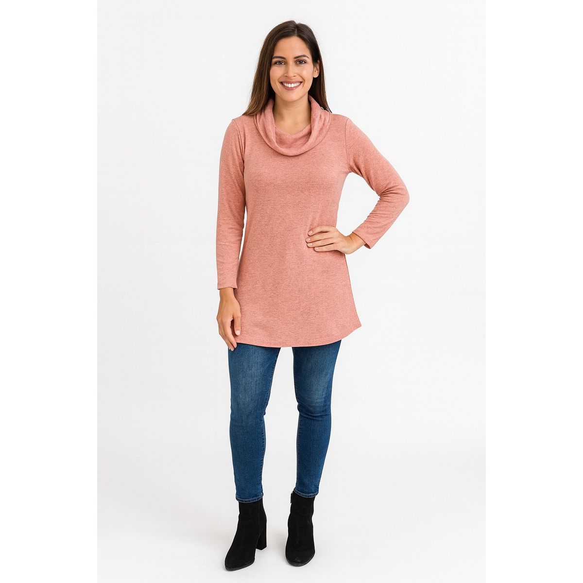 3K PERU SOLO CALIDAD - 3KPeru- Vestido Abrigador Cuello Tortuga