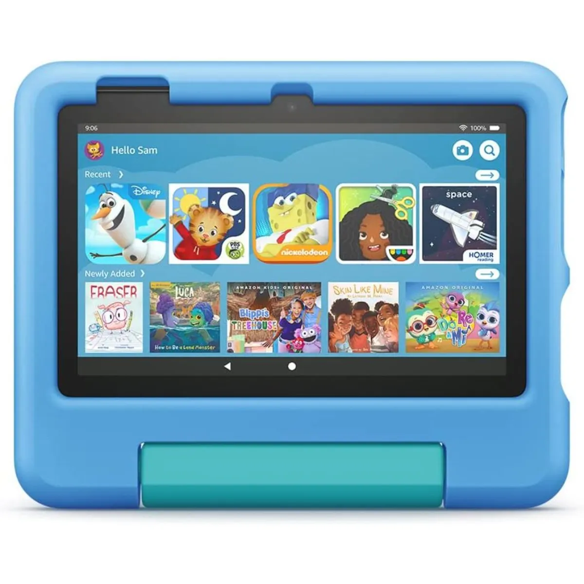AMAZON - Tablet Amazon Fire 7 Kids 12va Gen 2022 - 3 a 7 años - 16GB - Celeste