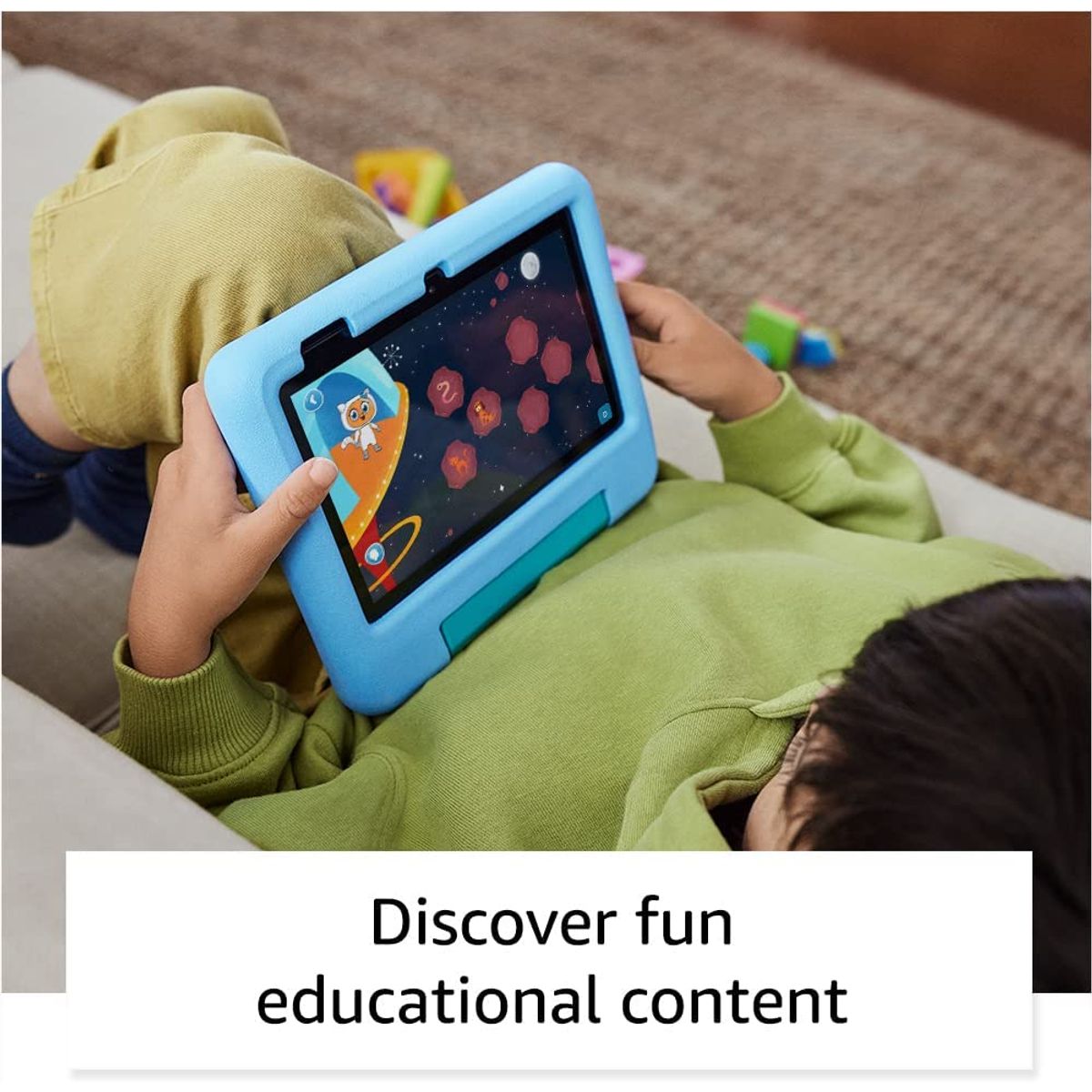 AMAZON - Tablet Amazon Fire 7 Kids 12va Gen 2022 - 3 a 7 años - 16GB - Lila.