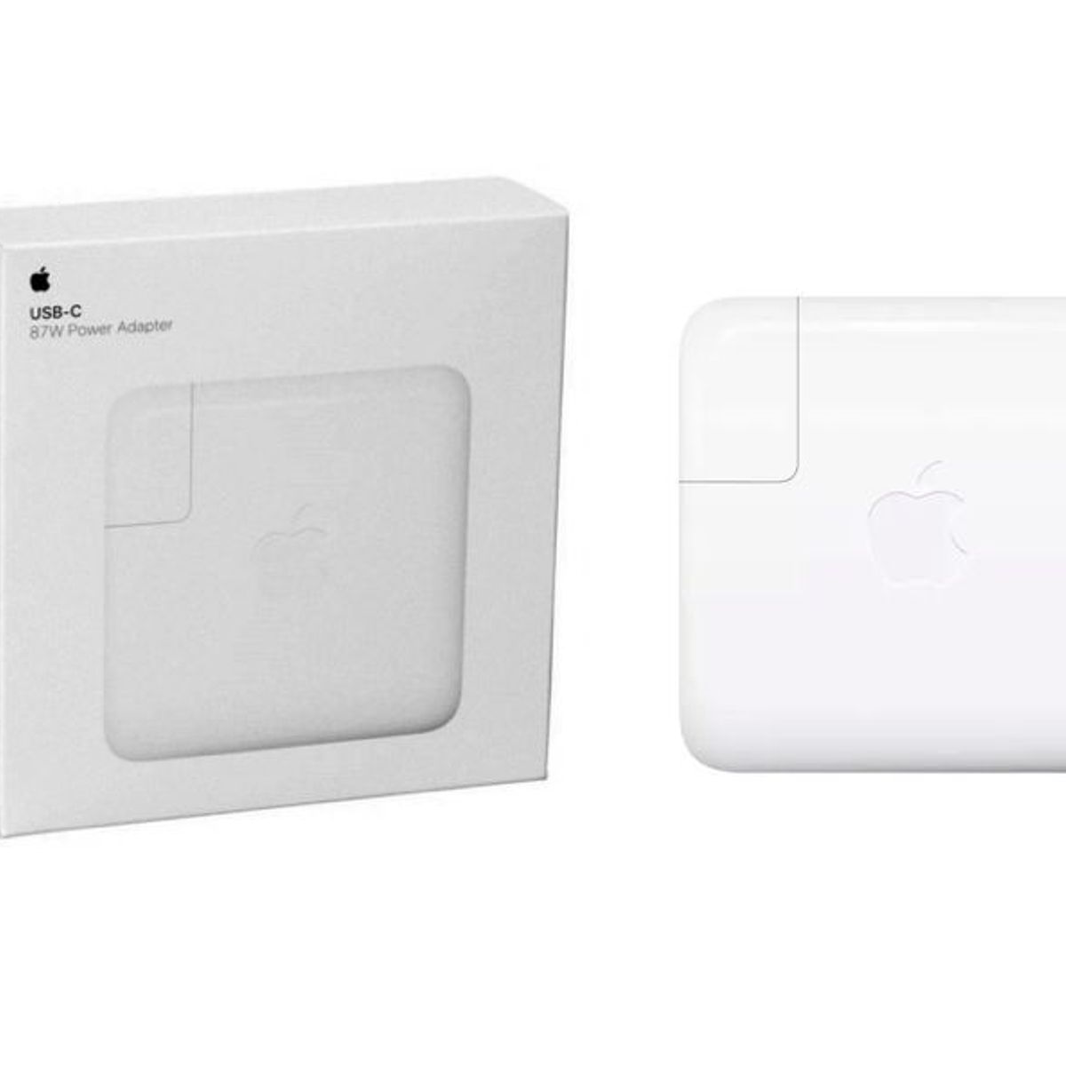 APPLE - Cargador para MacBook Pro Apple Cubo 87W