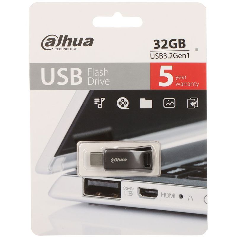 DAHUA - Memoria USB Dahua  32GB U106- Negro
