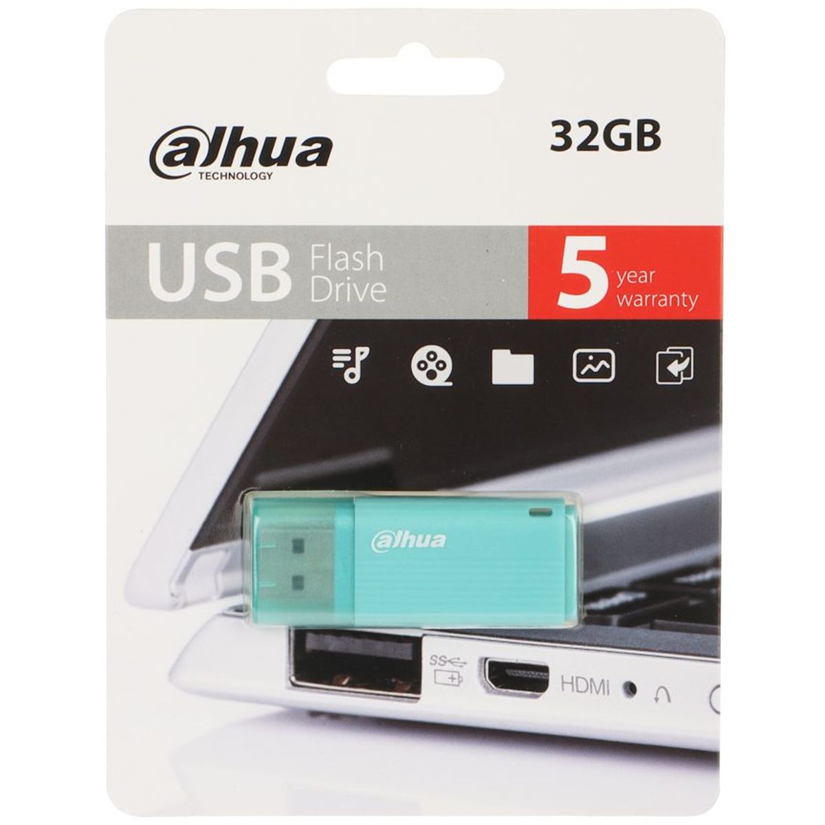 DAHUA - Memoria USB Dahua  32GB U106- Celeste