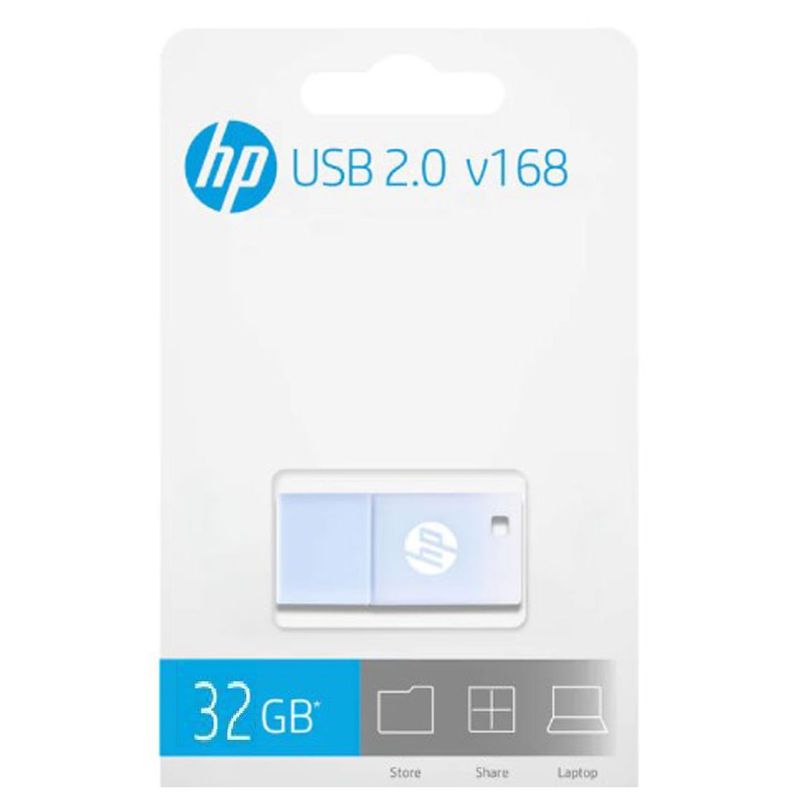 HP - Memoria USB 2.0 32GB HP V168P - AZUL PASTEL
