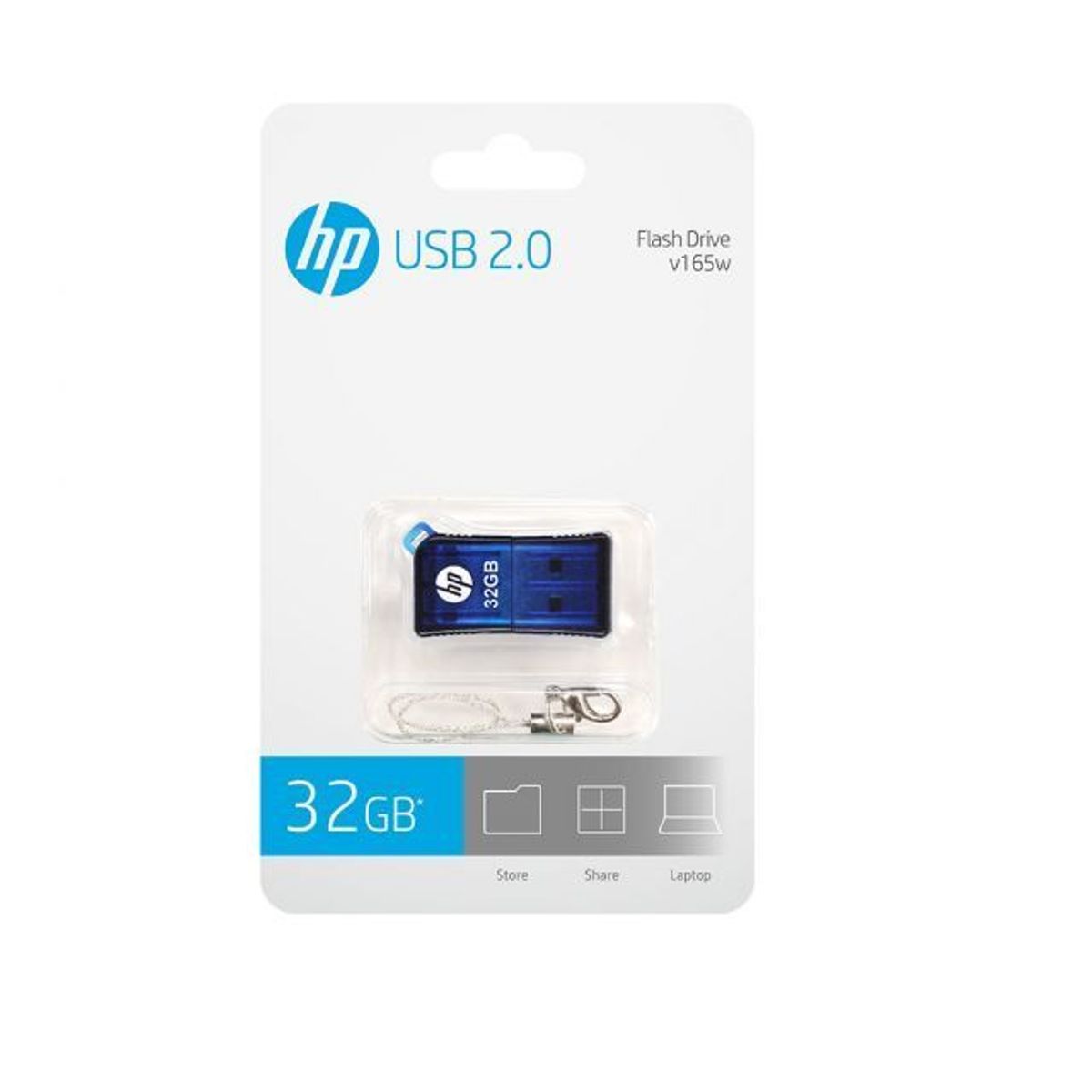 HP - Memoria Usb 32gb Hp V165w - Azul