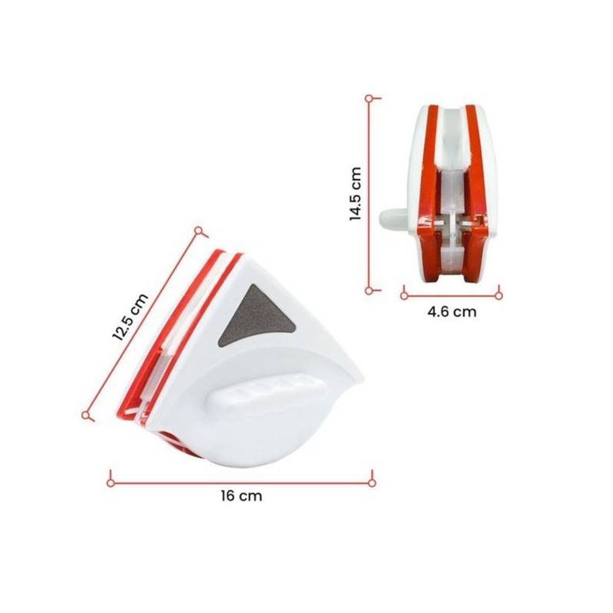 GENERICO - Limpiador Magnético de ventanas y vidrios