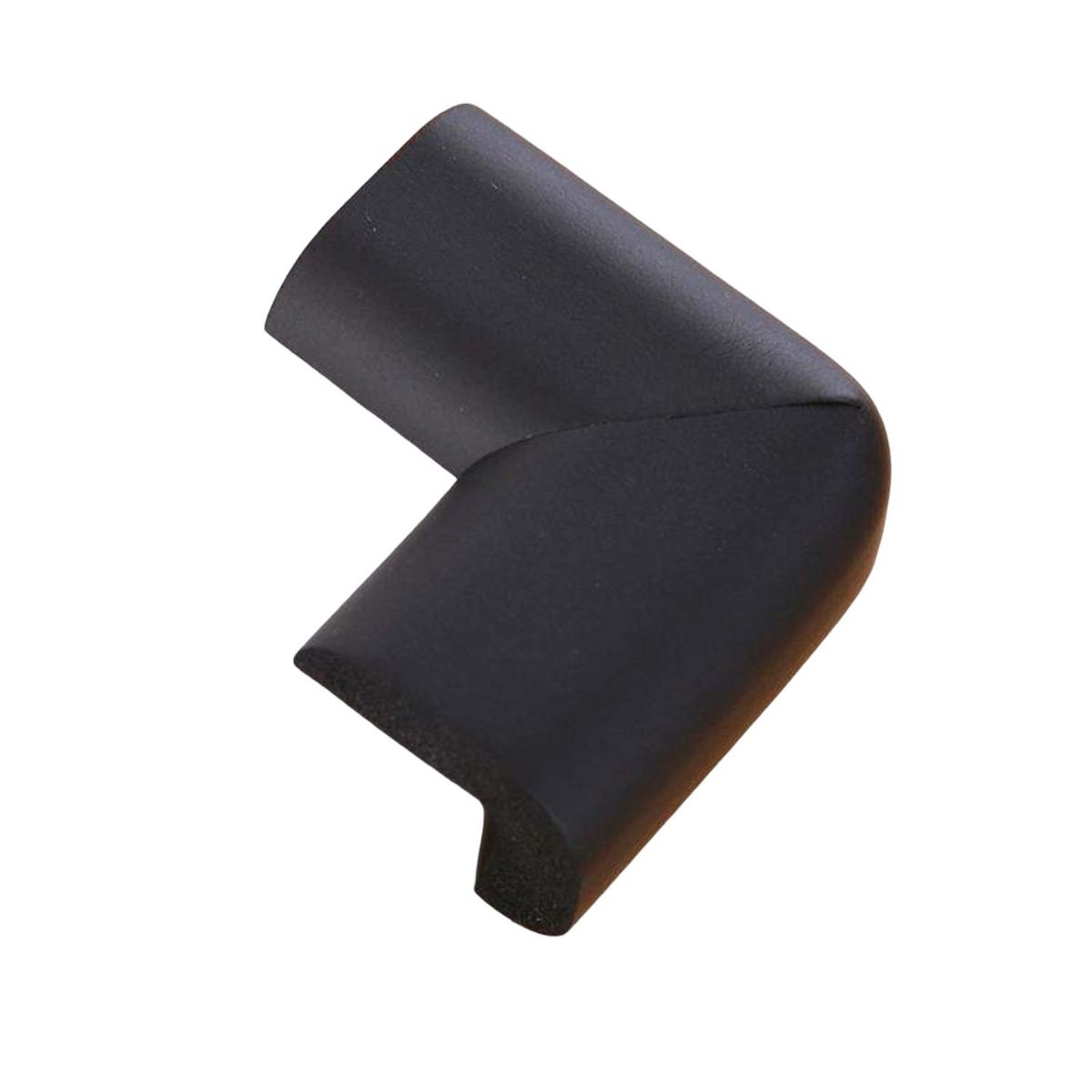 GENERICO - Protector de Esquinas Antigolpes 8 Pzs Negro