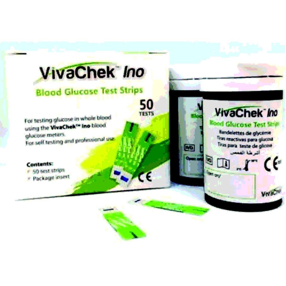 GENERICO - Tiras VIVACHEK INO CAJA X 50 UNIDADES