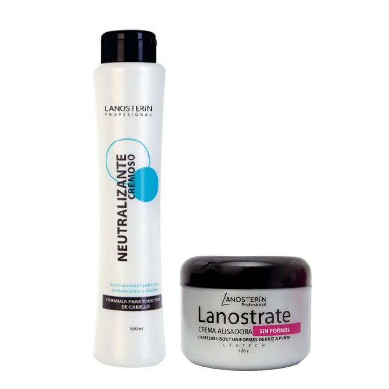 LANOSTERIN - PACK Crema Alisadora Lanosterin Y Neutralizante