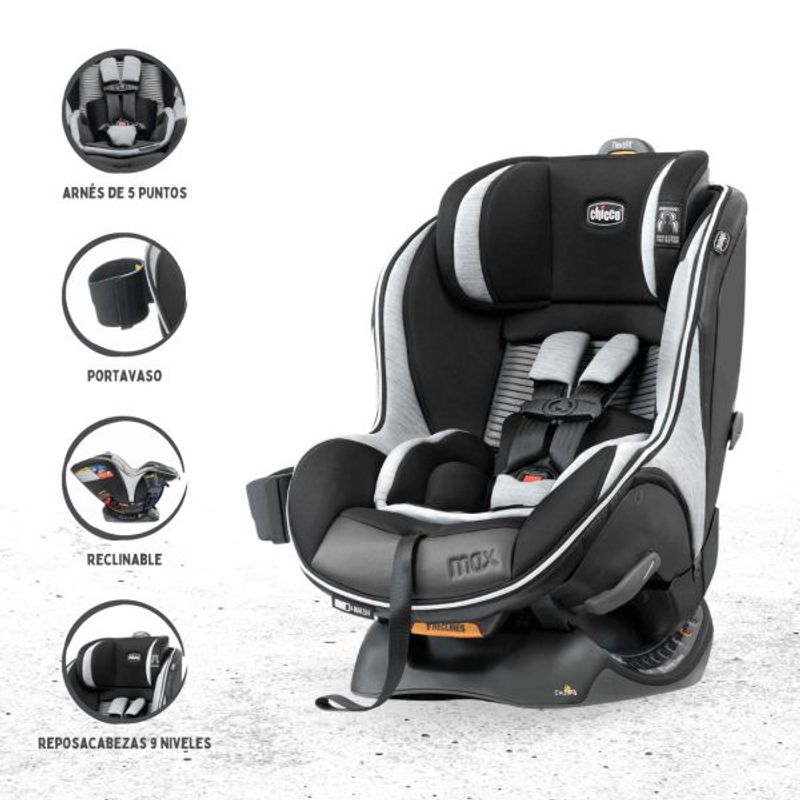 CHICCO - Silla de Auto para Bebé »NEXTFIT MAX ZIP AIR VERO USA» Black