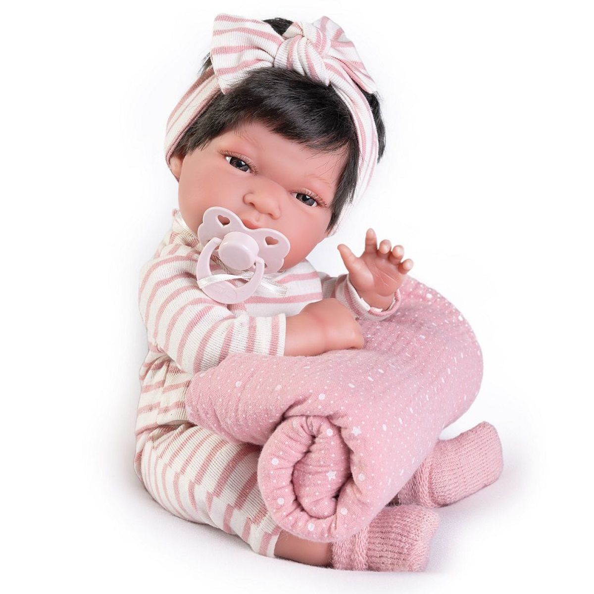 ANTONIO JUAN - Muñeca Antonio Juan Recién Nacida Baby Toneta Mantita 33 Cm