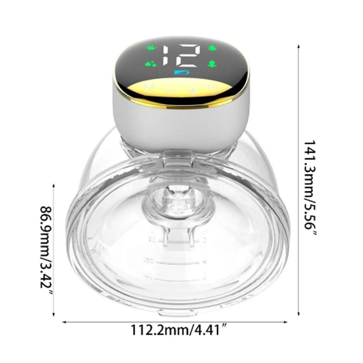 GENERICO - Extractor eléctrico de leche materna portátil