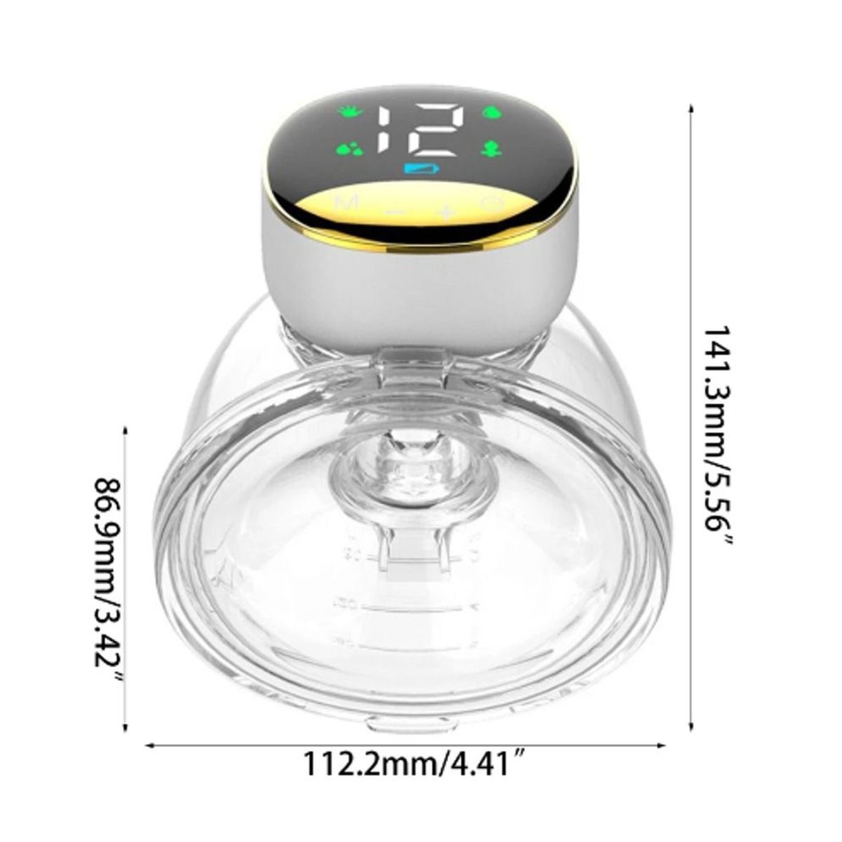 GENERICO - Extractor eléctrico de leche materna portátil