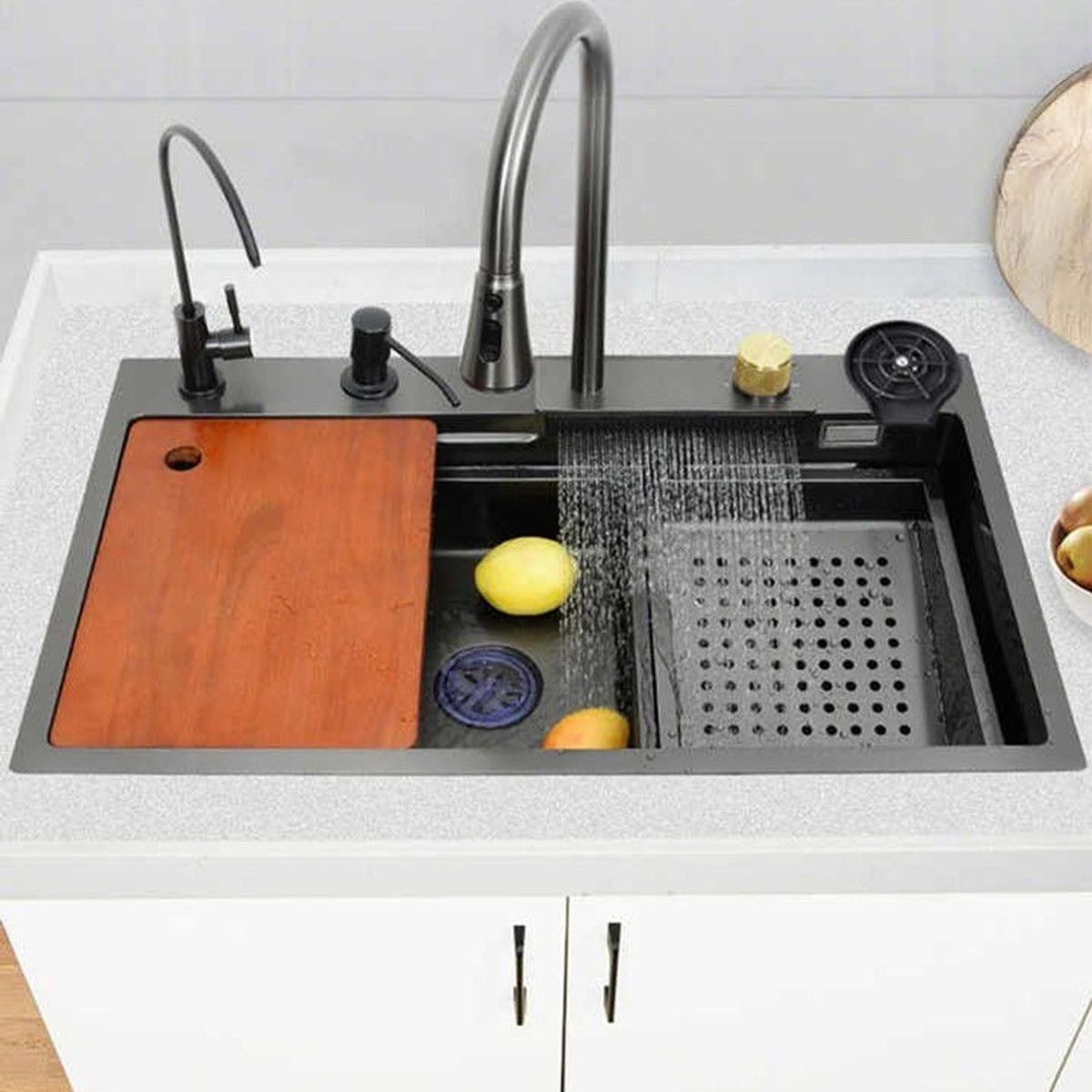 IMPORTADO MC - LAVADERO MULTIFUNCIONAL ACERO INOXIDABLE