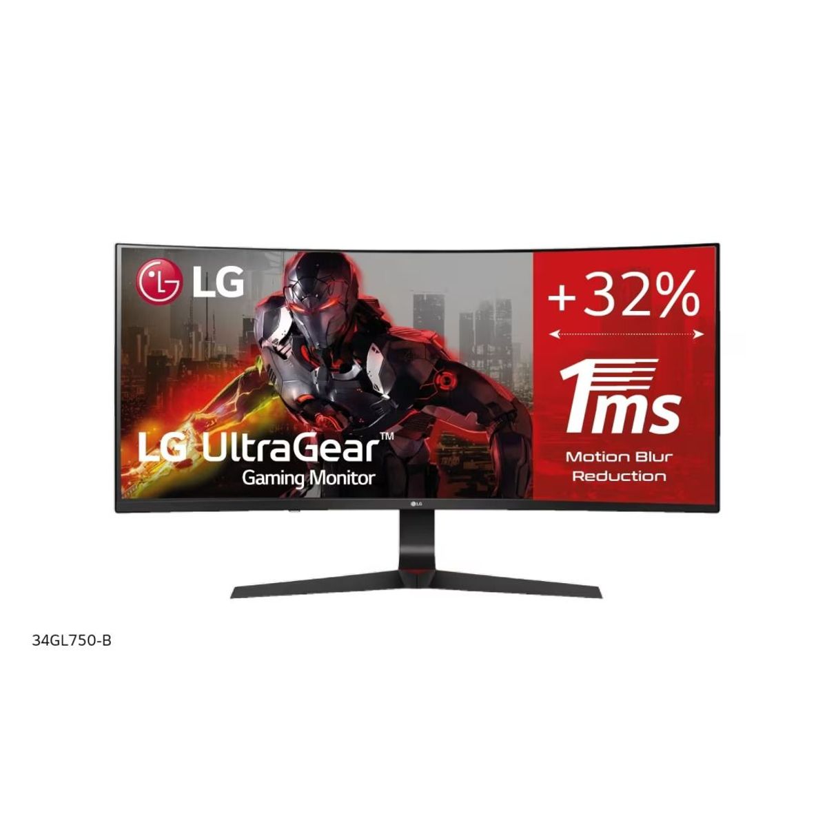 LG - MONITOR LG 34" ULTRAGEAR  CURVO PARA JUEGOS COMPATIBLE CON WFHD